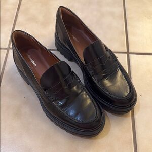 Black Leather Loafers
